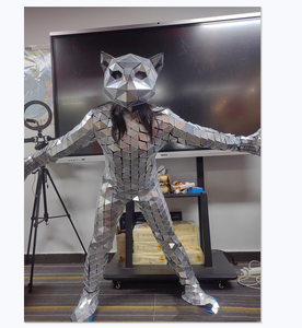 Abito da Gatto Specchiato Donna 2026, <span class=keywords><strong>Costume</strong></span> Scintillante di Tendenza per Spettacoli e Performance Sceniche - Product Image 6