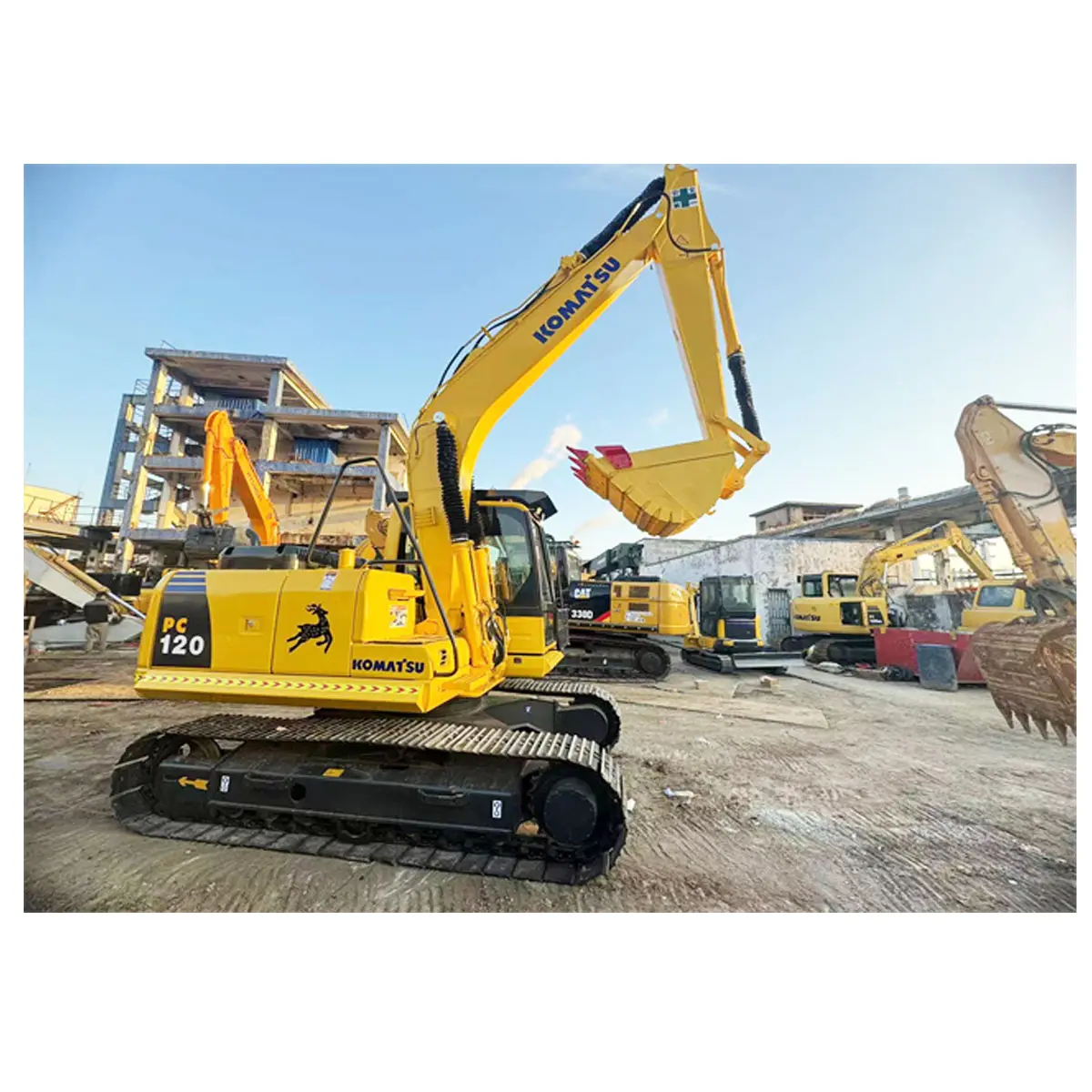 Kullanılan Komatsu ekskavatör PC120/Komatsu ekskavatör/Komatsu PC120 ekskavatör