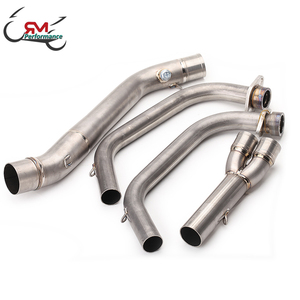 Sistema de Escape Completo de Motocicleta de 51 mm Modificado de Carreras con Tubo de Conexión Frontal Escape <span class=keywords><strong>Moto</strong></span> para YZF R3 R25 2014-2018 MT-03 <span class=keywords><strong>MT03</strong></span> 2016-2018 - Product Image 3