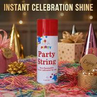 Guirlande de fête professionnelle non inflammable avec mousse colorée haute densité et formule sûre pour les anniversaires, les mariages et les événements festifs