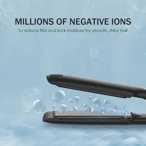 Salon kullanımı için profesyonel sıcak hava styler hızlı saç düzleştirici LED ile özel etiket plandijital ekran para el pelo