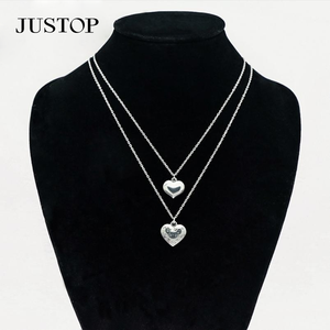 สร้อยคอจี้ห้อยประดับคริสตัลและตัวอักษรสลักชุบทอง 24K สแตนเลสสตีลทันสมัย ขายส่ง เป็นของที่ระลึกที่เป็นมิตรกับสิ่งแวดล้อม - Product Image 5