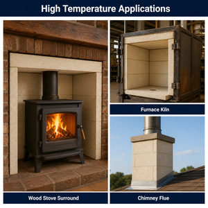 Panel Aislante de <span class=keywords><strong>Vermiculita</strong></span> Resistente al Calor y al Fuego para Hornos de Alta Temperatura, Chimeneas y Estufas de Leña - Product Image 6