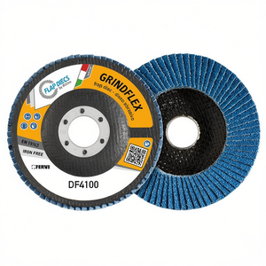 Disque à lamelles Fervi Grindflex 115 mm, meule sans fer pour le métal - Product Image 1