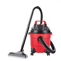 Aspirateur industriel humide et sec 4800W, aspirateur de chantier robuste 15L avec forte aspiration, aspirateur d'atelier portable 12,5KG