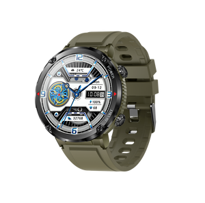 Reloj Inteligente T30 de 600 MAH con Pantalla a Color IPS de 1.7 Pulgadas, Monitor de Frecuencia Cardíaca y Presión Arterial, Android IP67 Resistente al Agua, Múltiples Modos Deportivos - Product Image 1