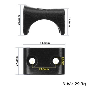 Base fija inferior para manillar de patinete Xiaomi 6, base de manillar reforzada, base de instalación duradera - Product Image 1