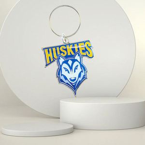 Wholesale Custom Logo <b>Metal</b> <b>Letter</b> Keychains Modern Hard Enamel Alloy Keychain - Product Image 6