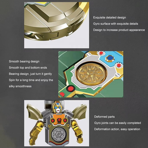 Chống Căng Thẳng Cảm Giác Con Quay Đồ Chơi Sáng Tạo 360 ° Xoay Nhựa Ngón Tay <span class=keywords><strong>Spinner</strong></span> Chuyển Đổi Robot <span class=keywords><strong>Fidget</strong></span> <span class=keywords><strong>Spinner</strong></span> Cho Trẻ Em - Product Image 6