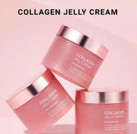 Crème Visage au Collagène Personnalisée OEM/ODM, Niacinamide Hydratante et Éclaircissante pour Soins du Visage