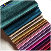 Neues Design Heim textilien 100% Polyester Italien Samt Stoff Rollsofa wasserdicht italienischen Samt Stoff