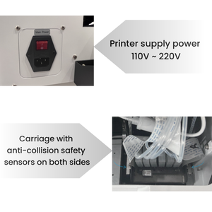 2025 Kleiner Desktop A3 Tintenstrahl-<span class=keywords><strong>T</strong></span>-<span class=keywords><strong>Shirt</strong></span>-Drucker mit Xp600/F1080 Druckkopf, Wärmeübertragungsrolle, PET-Film, <span class=keywords><strong>T</strong></span>-<span class=keywords><strong>Shirt</strong></span> A3 DTF-Drucker - Product Image 4