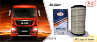 Filtre à air pour camion AF25894 AF25896 C271250 C271250/1 81.08405.0020 F026400068 81084050021 RS4971 E428L01 P782936 Filtres pour camion