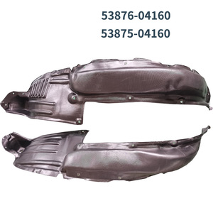 Revestimientos de Guardabarros Delanteros para Toyota Tacoma 2005-2011, Piezas de Repuesto de Plástico Negro - Product Image 3