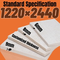 Panneau de construction décoratif 100% sans amiante, panneau de ciment, panneau de fibres-ciment, feuille