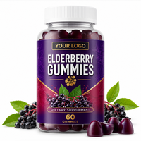 Gummies sans sucre à base de baies de sureau et de sucre de betterave, marque privée OEM/ODM, pour adultes – Produits de beauté pour adultes