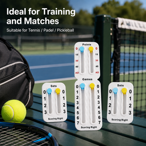 Accesorios <span class=keywords><strong>de</strong></span> Tenis y Pádel Más Vendidos, Marcador Portátil Adhesivo para Raqueta, Fácil <span class=keywords><strong>de</strong></span> Montar, Contador <span class=keywords><strong>de</strong></span> Puntuación para Tenis y Pádel - Product Image 6
