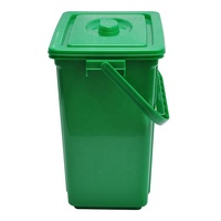 HANGSHUA 10L Compost Seau Épluchures de Légumes Poubelle Comptoir Conteneur de Déchets Alimentaires Avec LidKitchen Cuisine