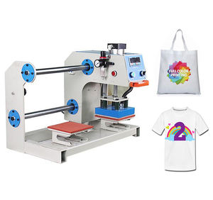 Machine <span class=keywords><strong>pneumatique</strong></span> Offre Spéciale de presse de la chaleur de double station pour le T-shirt et le sac d'impression de sublimation - Product Image 1