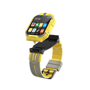 4G SIM kart Video çağrı Android çocuklar akıllı saat kamera rotasyon asılı boyun GPS konumlandırma öğrenci telefon izle - Product Image 3