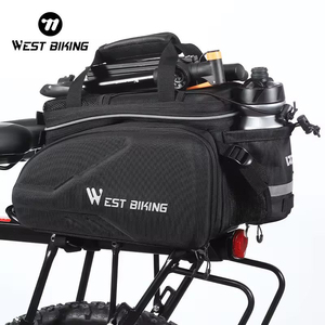 Sacoche de transport multifonctionnelle pour vélo et moto WEST BIKING, imperméable, pour selle de vélo - Product Image 1