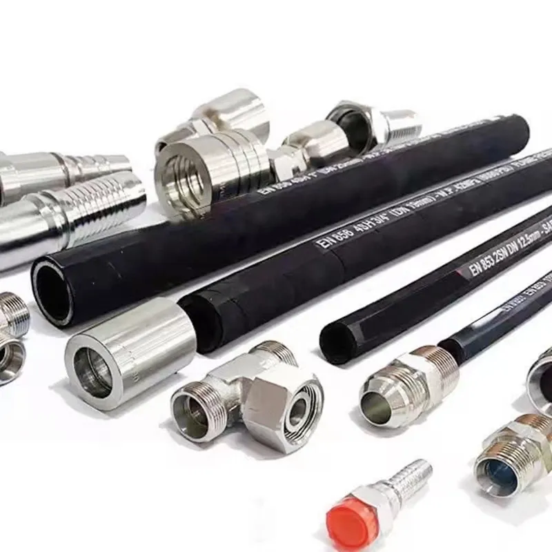 3/8 di buona qualità 1sn treccia tubo idraulico SAE 100 r1 En853 ad alta pressione tubo flessibile olio gruppo
