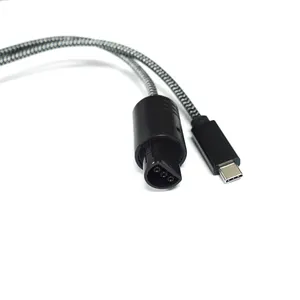 Kabel Data konsol Game USB C harga pabrik Panjang kustom untuk kabel pengontrol Nintendo N64 kabel Data