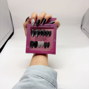 Factory Direct Sales of <strong>French</strong> <strong>Manicure</strong> <strong>Sets</strong>, 144 Pieces Per Box, Stylish Soft Gel Press-on False Nails. - Product Image 6