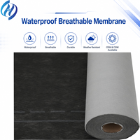 Membrane imperméable et respirante de haute qualité Sohi, sous-couche de toiture, protection contre la glace et l'eau pour les murs et les toits
