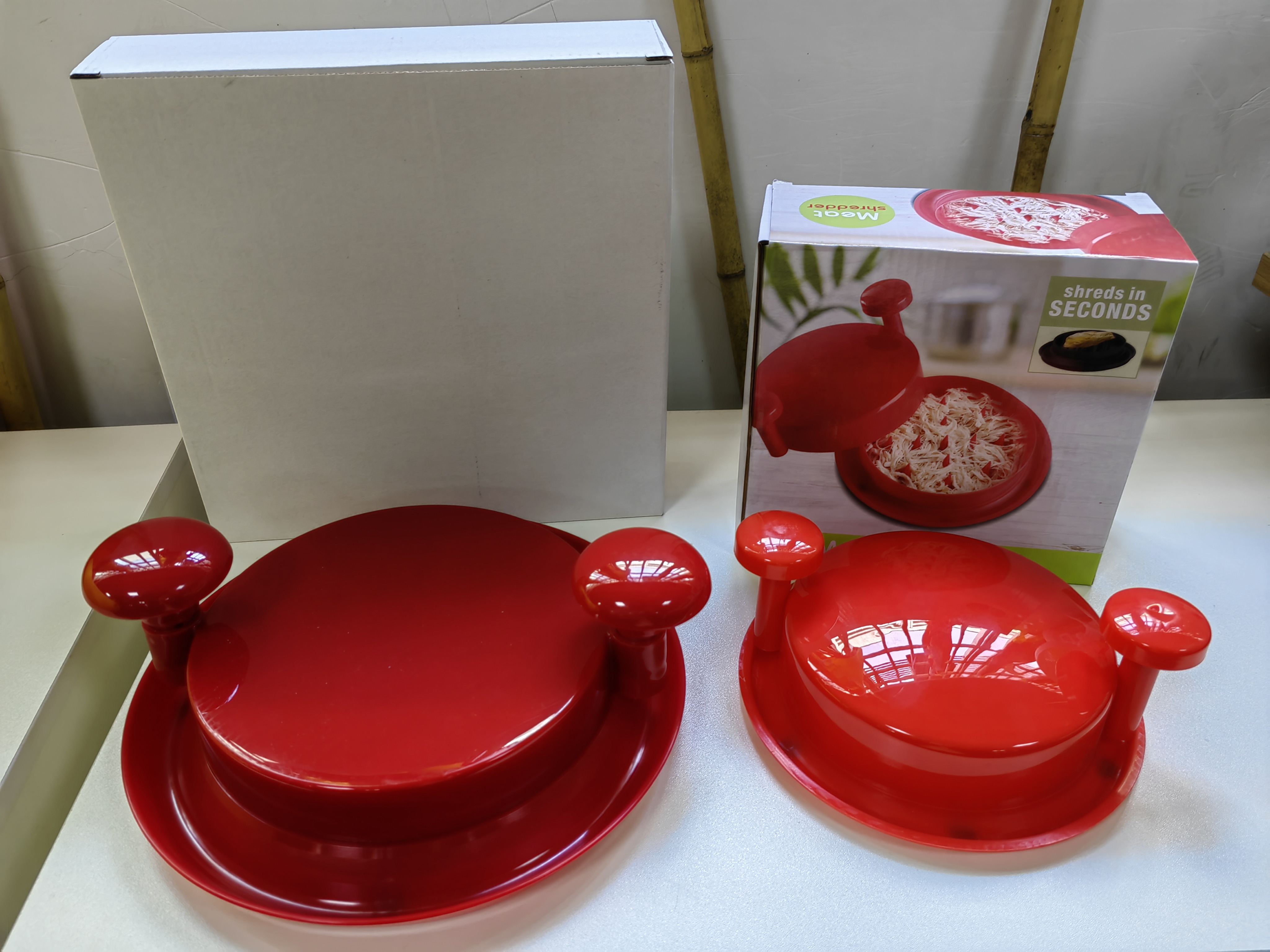 L 26ซม. ด้านนอก/18ซม. ด้านใน-สีแดง