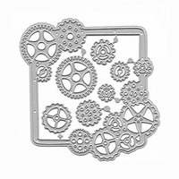 Fustelle per taglio di carta in metallo per scrapbooking, stile a strati a palloncino, per fai da te, artigianato e lavori manuali riciclati