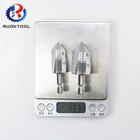 Outil de Taraudage à Tige Hexagonale pour Tuyau d'Eau en Pvc, Outil de Réparation, 20mm, 25mm, 2 Pièces