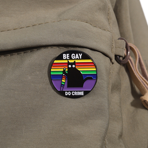 Broches de Esmalte con el Arcoíris del Orgullo <span class=keywords><strong>LGBT</strong></span>, Broche de Animal de Dibujos Animados, Insignia de Solapa, Accesorios de Joyería, Regalo para Amigos, Venta al por Mayor - Product Image 3