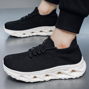 2025 New Release Plus Size Men's Mesh Breathable Casual Sneakers Lightweight Thick Sole Heightening Shockproof Walking <b>Shoes</b> - Product Image 2