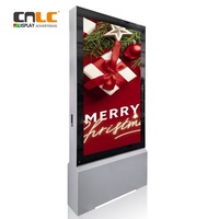 Écran extérieur LED panneau publicitaire Mupi LED totem cadre en aluminium mupi LED affichage