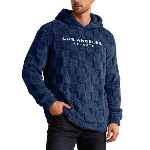 เสื้อสเวตเชิ้ตมีฮู้ดผู้หญิงลอสแอนเจลิสผ้าฟลีซหนาแบบสวมใส่สบายทรงหลวมพร้อมป้ายไซส์ M L XL - Product Image 4