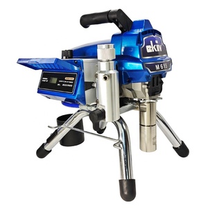 EKIIV Water-<strong>Cooled</strong> Airless Spray Pump Thermal Protection System Auto Shutoff Overheating for Thick Fireproof Paint Application - Product Image 2