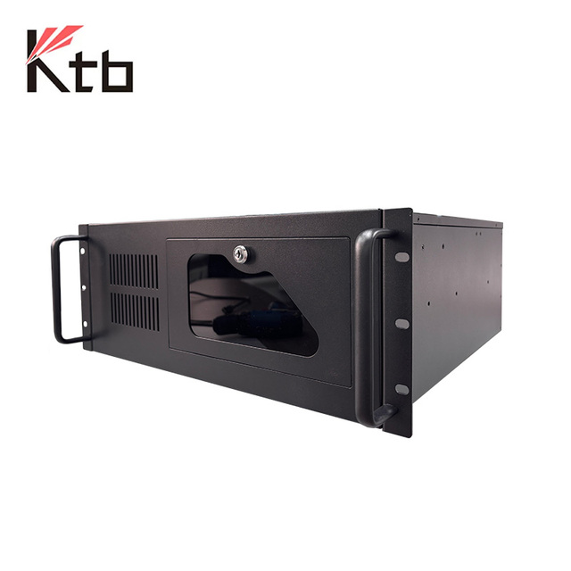 KTB 4U 19'' Industrial Computer Case IPC-510T Support ATX/MicroATX Multiple Hard Drive Bays for Harsh Environment Industrial Pc