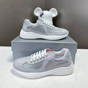 Venta al por Mayor de Fábrica, Zapatillas Deportivas de Malla para Hombre, Estilo Copa América, de Cuero Genuino, Ligeras, Transpirables y con Amortiguación - Product Image 4