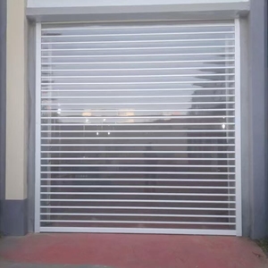 Porte à enroulement électrique en PVC haute vitesse, étanche, pour atelier et entrepôt - Product Image 3