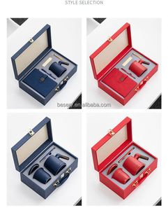 Coffret Cadeau d'Affaires de Luxe Personnalisé pour Cadres : Carnet A5, Marque-page et Articles de Papeterie – Idéal pour Hommes et Femmes - Product Image 3