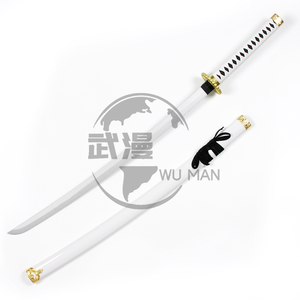 Nueva llegada juego en línea personaje FGO Okita Souji arma simulada seguridad madera ABS Cosplay juguete espadas para colección - Product Image 4