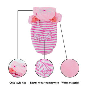 ओम गर्म खेल स्ट्रिप्ड सामग्री <span class=keywords><strong>x</strong></span> छोटे से Xxx बड़े आकार 100% पॉलिएस्टर गुलाबी नीले कुत्ते पनरोक कोट - Product Image 6