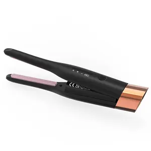 Custom Colors Portable Usb Rechargeable Cordless Wireless Mobile Hair Iron Mini Straightener