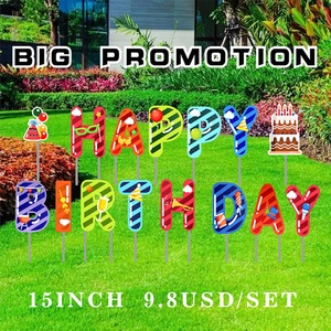 Letras del Alfabeto Impresas Personalizadas en PP Ecológico de 4 mm de Grosor, Letreros Personalizables para Jardín - Product Image 5