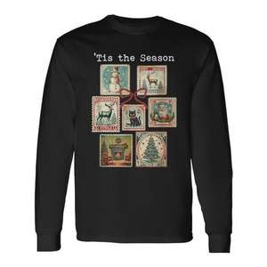 Camiseta de manga larga con estampado navideño de invierno de Tis The Season Coquette - Product Image 1