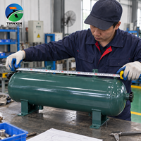 Réservoir de réfrigération à siphon vertical/horizontal personnalisé pour projet de système de réfrigération d'installation de stockage frigorifique