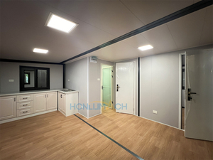 Casas prefabricadas 2 Dormitorios 20 pies Contenedor prefabricado Inicio Montado Casa de configuración solar Precio modular Casas más baratas - Product Image 6