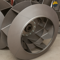 Ventilateur centrifuge industriel 4-72 pour machines à décortiquer le riz (blanchisseur / décortiqueur / polisseur) - AC 220V/380V 15 kW