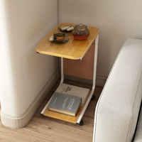 Table de chevet et table basse de style simple pour chambre à coucher, table de bureau mobile moderne pour étudiant - Vente en gros